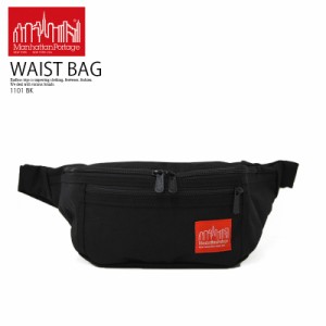 Manhattan Portage (マンハッタン ポーテージ) Alleycat Waist Bag (アレーキャット ウエストバッグ) BLACK OS (46*12*6) ブラック 1101 