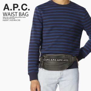 A.P.C. (アーペーセー) BANANE LUCILLE HIP BAG (バナナ ルシール ヒップ バッグ) ANTHRACITE(グレー/カーキ) H62097 ANTHRACITE