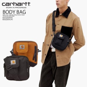 CARHARTT WIP (カーハート ダブリューアイピー) SMALL ESSENTIALS BAG BLACK(ブラック) HAMILTON BROWN (ブラウン) I006285