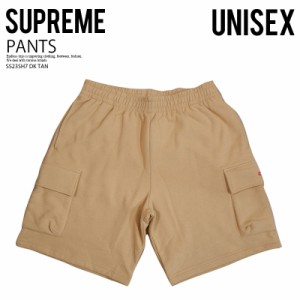 Supreme (シュプリーム) SMALL BOX BAGGY CARGO SWEATSHORT ハーフ パンツ 裏起毛 メンズ SS23SH7 DK TAN