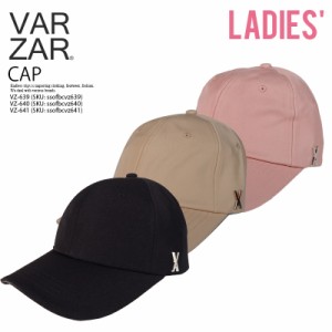 VARZAR (バザール) Silver stud over fit ball cap キャップ 帽子 韓国 ブラック(VZ-639) ベージュ(VZ-640) ピンク(VZ-641)