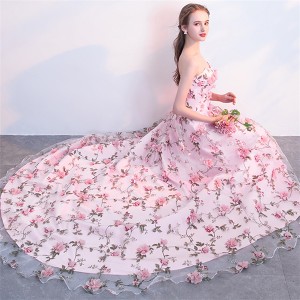 ピンク ウエディング ドレスの通販 Au Pay マーケット
