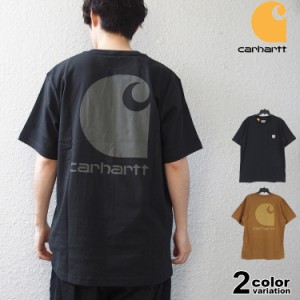 カーハート Tシャツ Carhartt ポケット Tシャツ 半袖 メンズ ヘビーウェイト 厚手 USAモデル 大きいサイズ ストリート [106149]