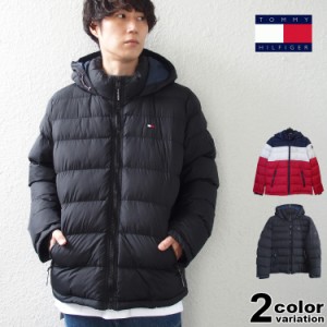 トミーヒルフィガー 中綿ジャケット TOMMY HILFIGER NYLON PERFORMANCE HOODY PUFFER JACKET 158AN508