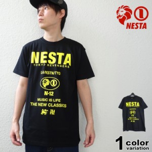 ネスタブランド NESTA BRAND Tシャツ 東京リベンジャーズ コラボ JAPAN加工 ドライ マイキー Tシャツ メンズ レディース  222NB1011B (ne