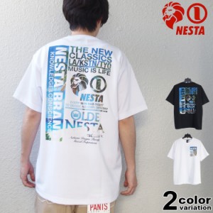 ネスタブランド NESTA BRAND Tシャツ 半袖 ネスタ Tシャツ メンズ ドライ サマー フォト T 232NB1014 (nesta brand tシャツ トップス ネ