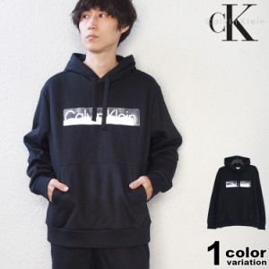 カルバンクライン プルオーバー パーカー Calvin Klein GRAPHIC FLEECE  裏起毛 メンズ レディース 40JM973