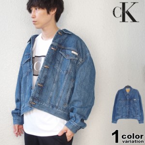 カルバンクライン デニムジャケット Calvin Klein Trucker Jacket USモデル 大きいサイズ メンズ ジャケット アウター 40KM785