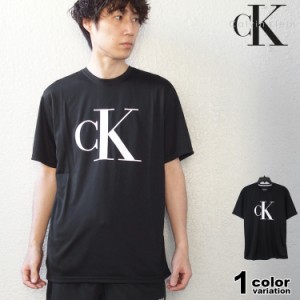 カルバンクライン ラッシュガード 半袖 Tシャツ Calvin Klein Light Weight Quick Dry S/S 水着 吸汗速乾 ドライ メッシュ UPF40+ CB4HJ5