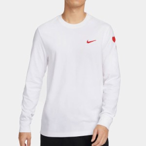 ナイキ Tシャツ 長袖 ロンT NIKE NSW HEART AND SOLE L/S Tシャツ 袖ロゴ メンズ レディース FV3994-010