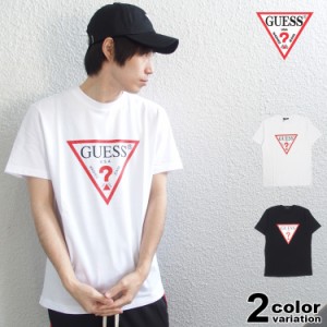 ゲス GUESS Tシャツ 半袖 メンズ レディース TRIANGLE LOGO TEE (guess tee ティーシャツ トライアングル MJ2k9405 )