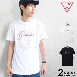 ゲス GUESS Tシャツ  半袖 メンズ レディース 3D 立体 プリント Tシャツ (guess  tシャツ ML2K8525MI) 