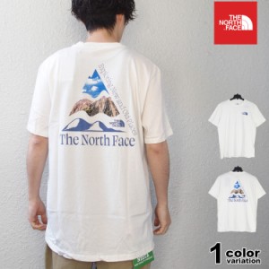 ザ ノースフェイス Tシャツ 半袖 THE NORTH FACE M PLACES WE LOVE TEE ブランドロゴ オフホワイト 大きいサイズ NF0A811S USライン