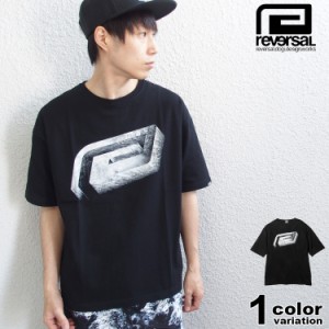 リバーサル Tシャツ ビッグシルエット 半袖 reversal STONE LOGO BIG SILHOUETTE TEE  RV20SS008 【メール便対応】