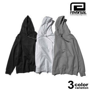 【在庫処分】リバーサルリバーサル パーカー スウェット プルオーバー reversal 裏起毛 肉厚 EMBOSS BIG MARK SWEAT PARKA (スウェット  