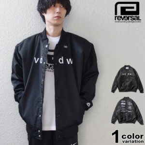 リバーサル スタジャン reversal  Majestic×rvddw SATIN STADIUM JKT 2 [rvmjstc002] マジェスティック スタジアムジャケット サテンジ