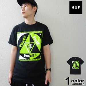 ハフ HUF Tシャツ 半袖 メンズ  BLUE CODE TEE  (huf tシャツ TS01639 ストリート スケート カットソー ) 【メール便対応】