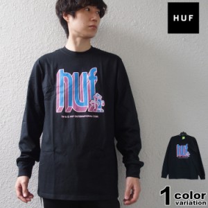 ハフ HUF Tシャツ 長袖 ロンT メンズ BOOKEND LS TEE (huf tシャツ TS01811 ストリート スケート カットソー )  2023　新作