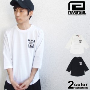 リバーサル Tシャツ 7分袖 reversal M.W.A 3/4 SLEEVE TEE メンズ 九州限定 rvches17aw001