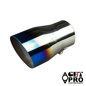 GET-PRO マフラーカッター チタンカラー 汎用品 [GTPAX8046] ゲットプロ