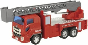 ISUZU GIGA NEWジュニア消防車 008035 フリクション走行 トイコー toyco 車 おもちゃ  （送料無料 北海道、沖縄、離島は配送不可）