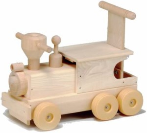 森の機関車 W-040 平和工業 223244 乗用玩具 乗り物 手押し車 MOCCO 知育玩具 おもちゃ 木のおもちゃ 木製玩具 1歳半 （送料無料 北海道