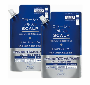 【医薬部外品】持田製薬 コラージュフルフル 薬用スカルプシャンプー マリンシトラスの香り 詰替用 340ml 2個セット【送料無料/メール便