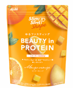 アサヒ スリムアップスリムシェイプ BEAUTY in PROTEIN マンゴーオレンジ味 300g 6個セット【送料無料】