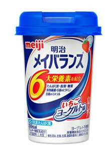 明治 メイバランス miniカップ いちごヨーグルト味 125ml 6個セット