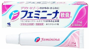 【第2類医薬品】小林製薬 フェミニーナ軟膏S 15g【ネコポス発送/6個まで可】