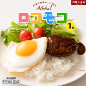 送料無料 ロコモコ丼の素 1食 160g ポイント消化 お試し 常温保存 長期保存 お弁当 レトルト 食品 通販 おかず ご飯のお供 簡単