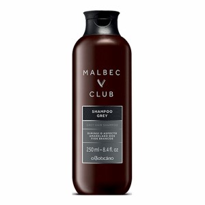 O Boticario オ・ボチカリオ グレーヘア シャンプー マウベック クラブ Malbec CLUB Shampoo Grey 250ml BT202215