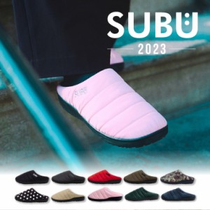 【正規品】SUBU 2023年モデル スブ 冬用サンダル PERMANENT スリッポン スリッパ キャンプ アウトドア ルームシューズ 外履き レディース