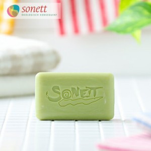 【枚数限定600円オフクーポン】ソネット SONETT ナチュラルゴールソープバー 100g しみ抜き用固形石けん 【ソネット 洗剤】【洗濯】【せ