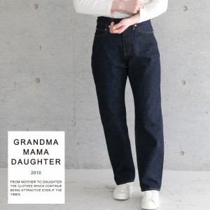 グランマ ママ ドーター GRANDMA MAMA DAUGHTER 5PKストレートデニム GP362 | コットン 綿 グランマママドーター レディース デニム ジー