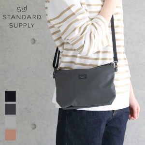 スタンダードサプライ STANDARD SUPPLY W ZIP SHOULDER M ダブルジップ ショルダー M | ポーチ シンプル レディース メンズ 撥水 撥水加