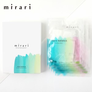 mirari（ミラリ）more balance Facial Treatment Mask 5枚入り モア バランス | フェイスパック フェイスマスク 高保湿 潤い ビーガン ヴ