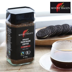 マウントハーゲン オーガニック フェアトレード インスタントコーヒー 100g[MOUNT HAGEN 有機栽培 インスタント coffee] | コーヒー オー