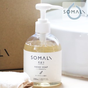 【枚数限定600円オフクーポン】木村石鹸 SOMALI ハンド用液体石けん 250ml | 敏感肌 ハンドソープ 泡 エコ ナチュラル 低刺激 手肌 やさ