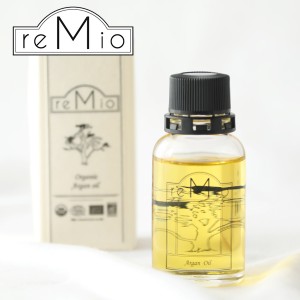 reMio（レミオ） オーガニック アルガンオイル 30ml | 植物オイル 保湿 有機 モロッコ フェイスケア ボディケア 導入液 美容液 ブースタ