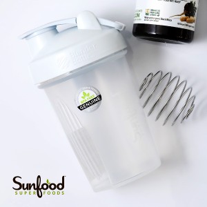 【枚数限定600円オフクーポン】サンフード スーパーフーズ Sunfood super foodsブレンダーボトル ホワイト│400ml シェイカー パウダー 