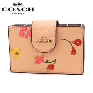 ポイント超超祭 コーチ カードケース レディース COACH card case フローラル プリント C8698 IMSMX