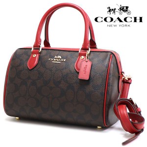 スプリングセール コーチ ショルダーバッグ レディース COACH 2Way ハンドバッグ ブラウン 1941レッド CH280 IMRVQ 