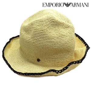 エンポリオアルマーニ ハット レディース EMPORIO ARMANI 帽子 warm white 637126 9P505 13240 58