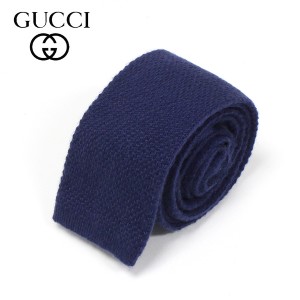 クリアランスセール グッチ ネクタイ メンズ GUCCI タイ ネイビー 521105 4X210 4074 【送料無料♪】