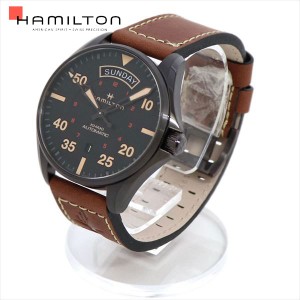 ハミルトン 腕時計 メンズ HAMILTON カーキ アビエーション 日付表示 カレンダー バックスケルトン H64605531