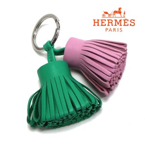 週末セール ギフトラッピング無料 エルメス キーホルダー レディース HERMES キーリング ミント H077895CJ MENTHE