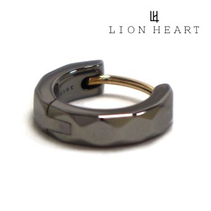 スプリングセール ライオンハート ピアス メンズ 正規品 LION HEART アクセサリー ブラック 片耳用 01EA0991BK