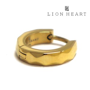 アーリーサマーセール ライオンハート ピアス メンズ 正規品 LION HEART アクセサリー サージカルステンレス ゴールド 片耳用 03EA0015YG