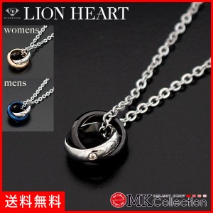 スプリングセール ギフトラッピング無料 ライオンハート ネックレス メンズ 正規品 LION HEART アクセサリー LH-1 シルバー×ブラック 04